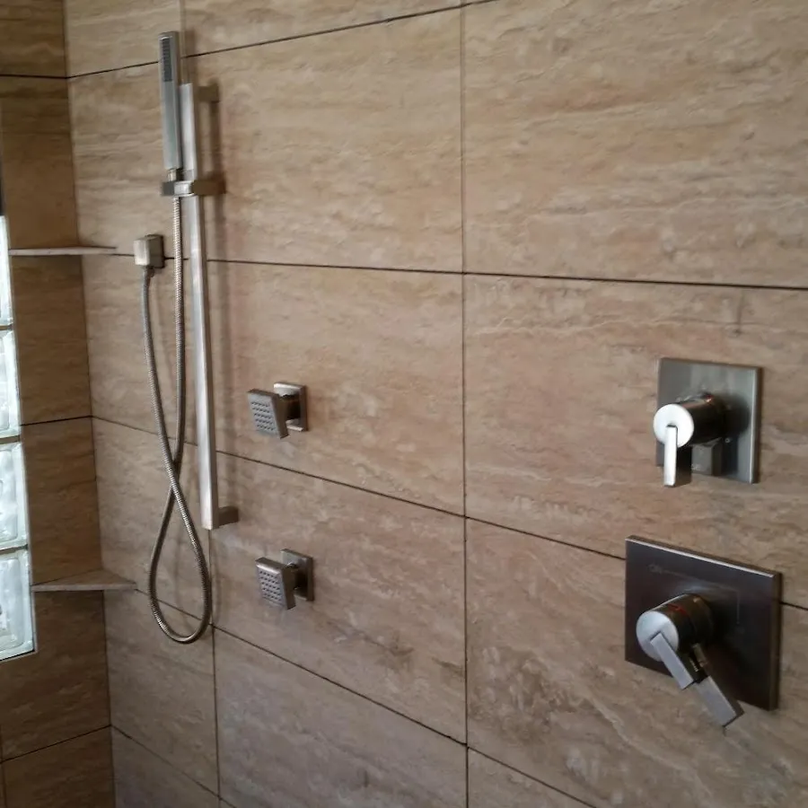 Shower fixture installation for Water Heater Replacement in Johnstown